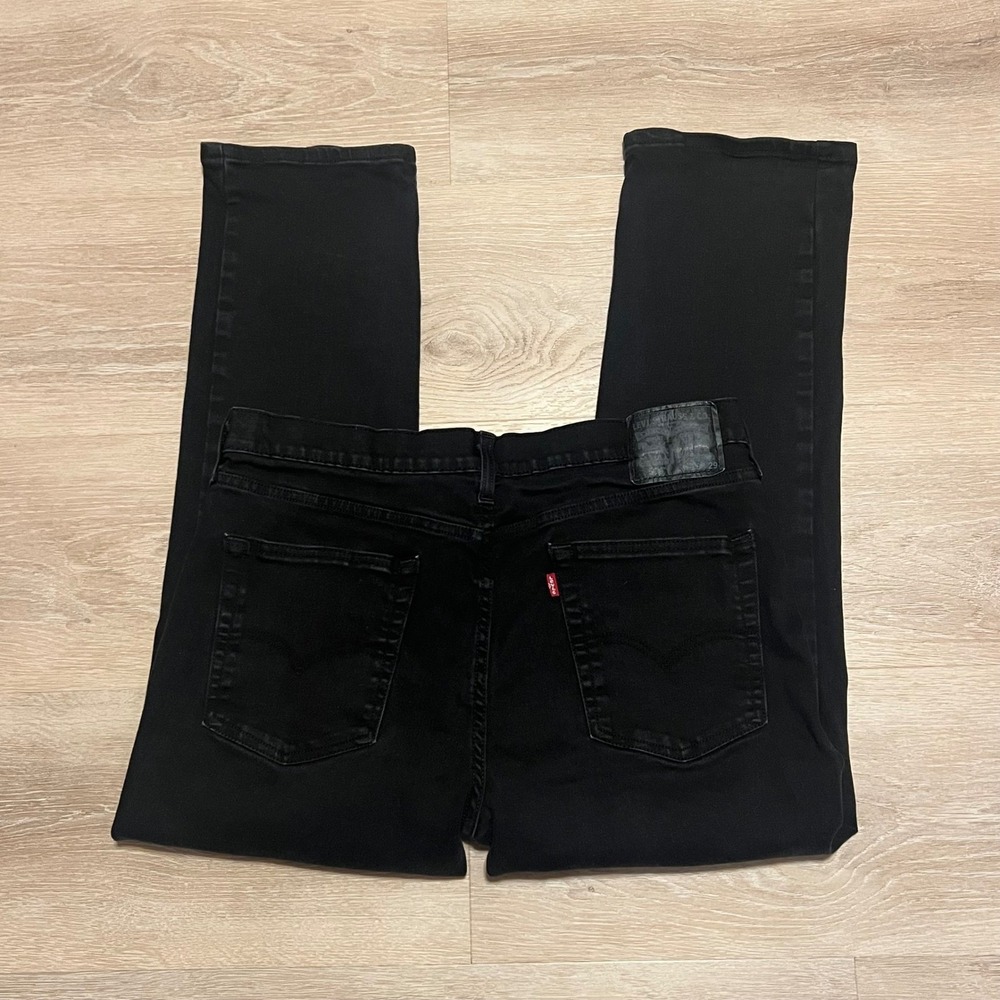Levis 514 Straight Fit Native Cali Black Waterless Jeans Mens Size W36 L29